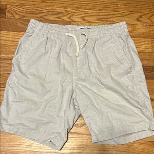 Old Navy Gray Striped Shorts